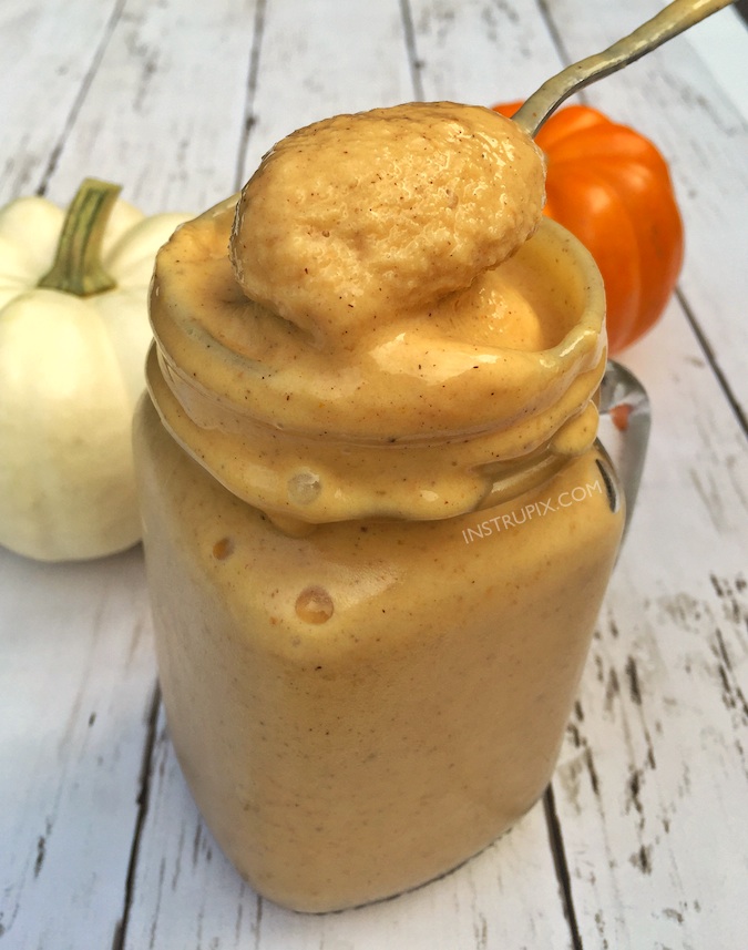 Healthy Pumpkin Pie Smoothie Recipe SO GOOD