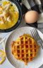 Crispy Mini Waffle Maker Eggs Instrupix