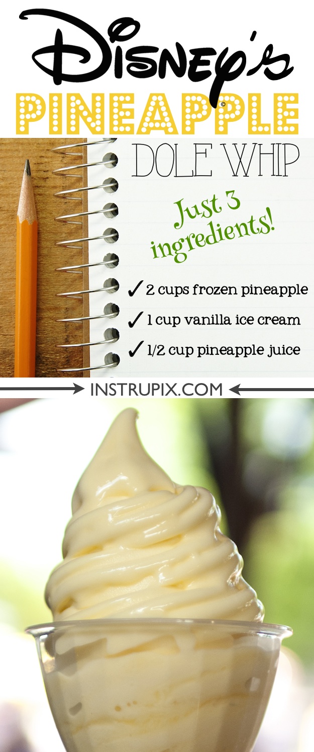 Disneys Pineapple Dole Whip Recipe Just 3 Ingredients