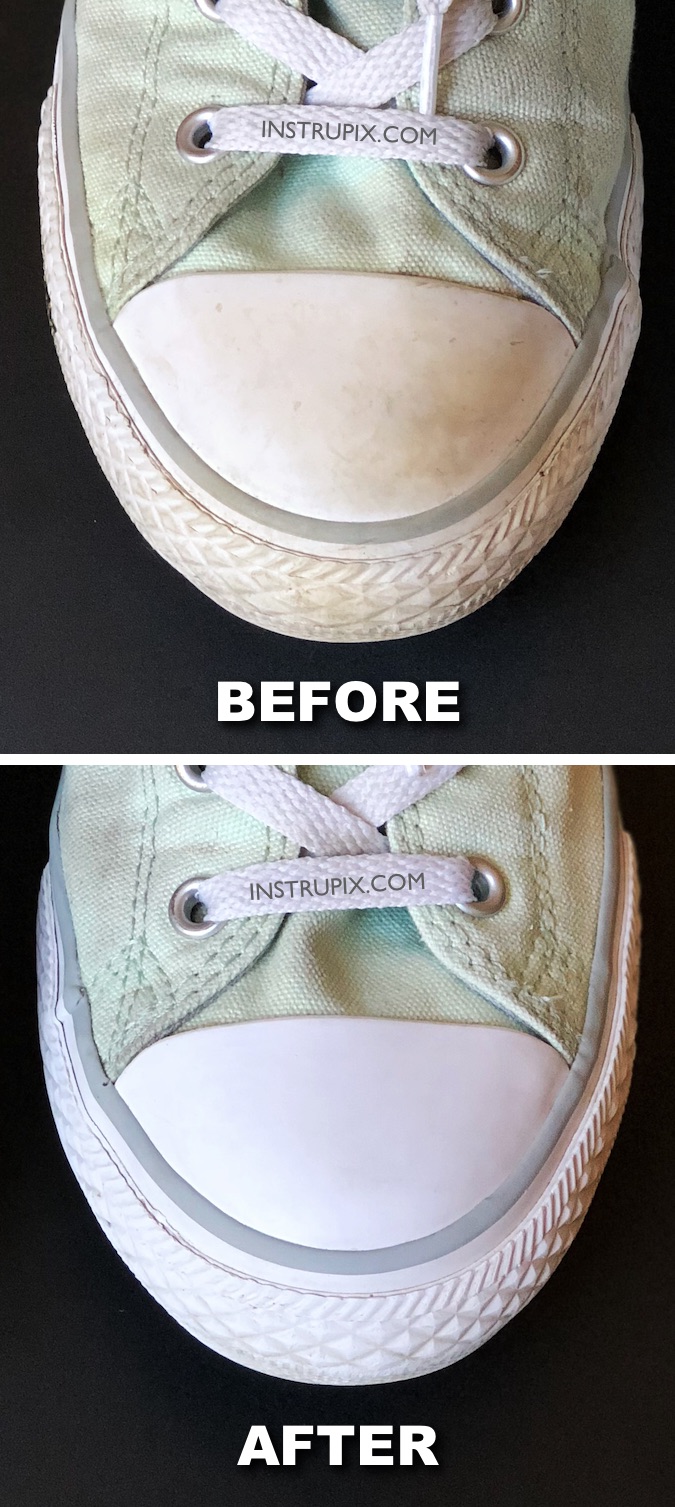 How To Clean Converse Like Magic (or any rubber soles!)