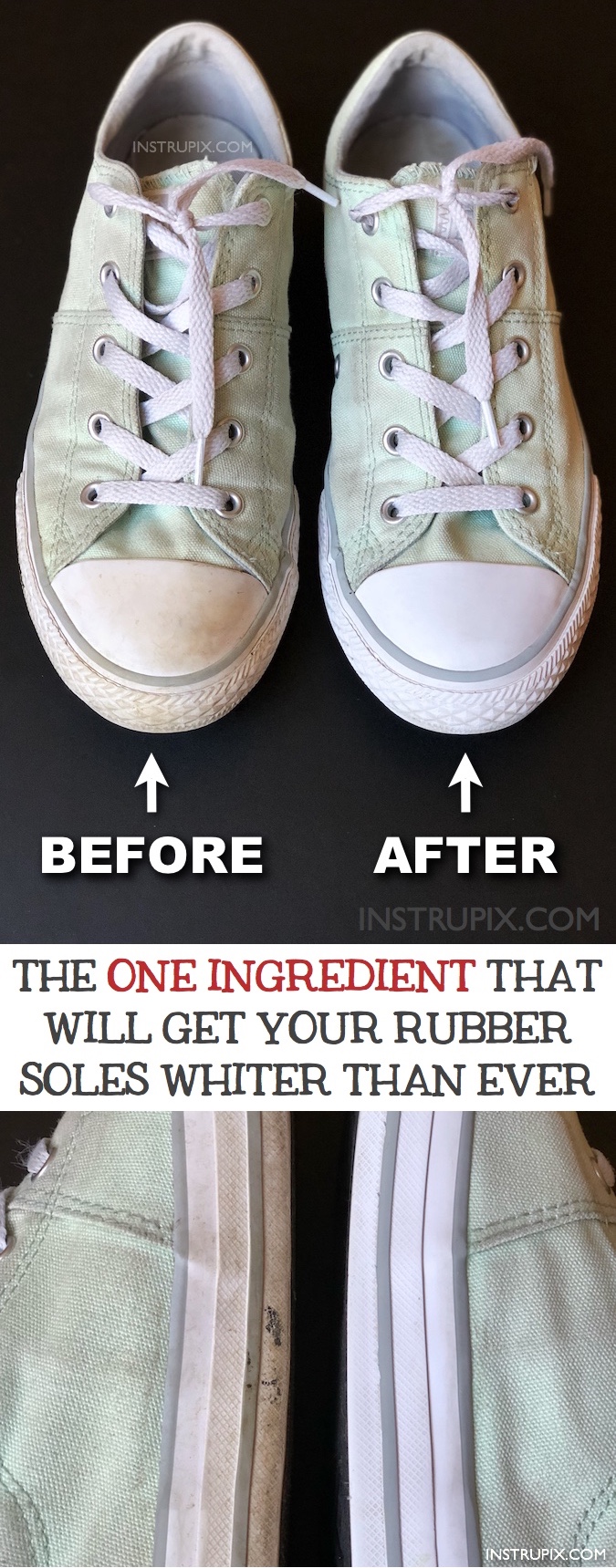 how to clean mud off white converse
