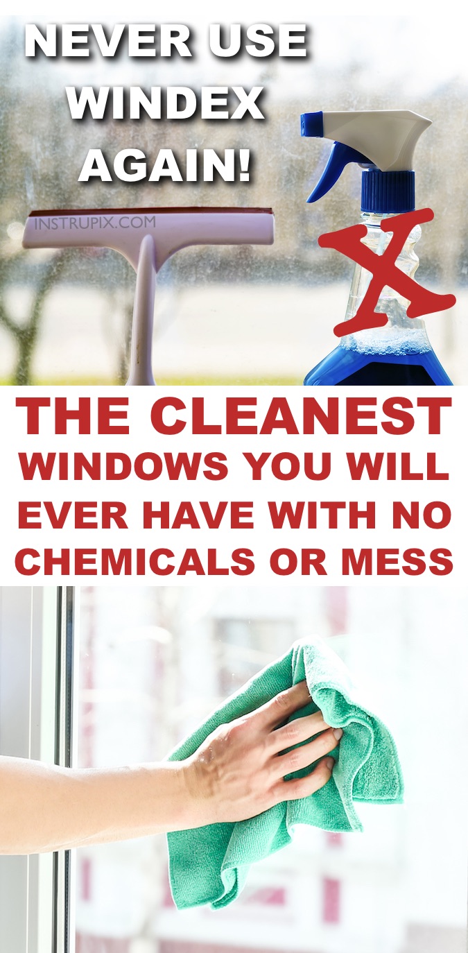 best way to clean windows