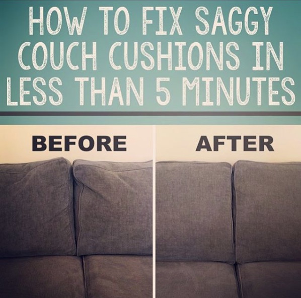 How to Keep Couch Cushions From Sinking