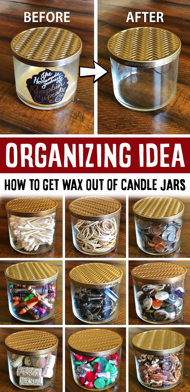 How To Reuse Candle Jars