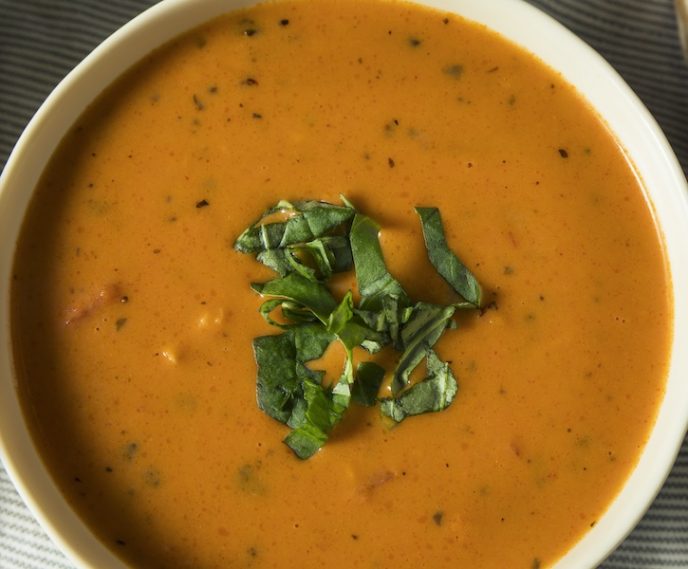 Creamy Keto Tomato Soup - Instrupix