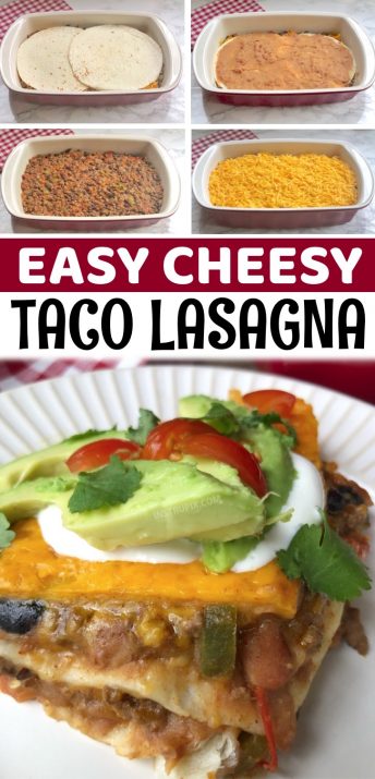 Easy Cheesy Taco Lasagna