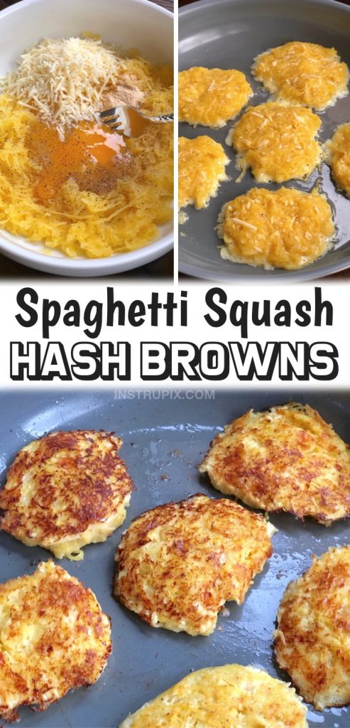 Spaghetti Squash Hash Browns