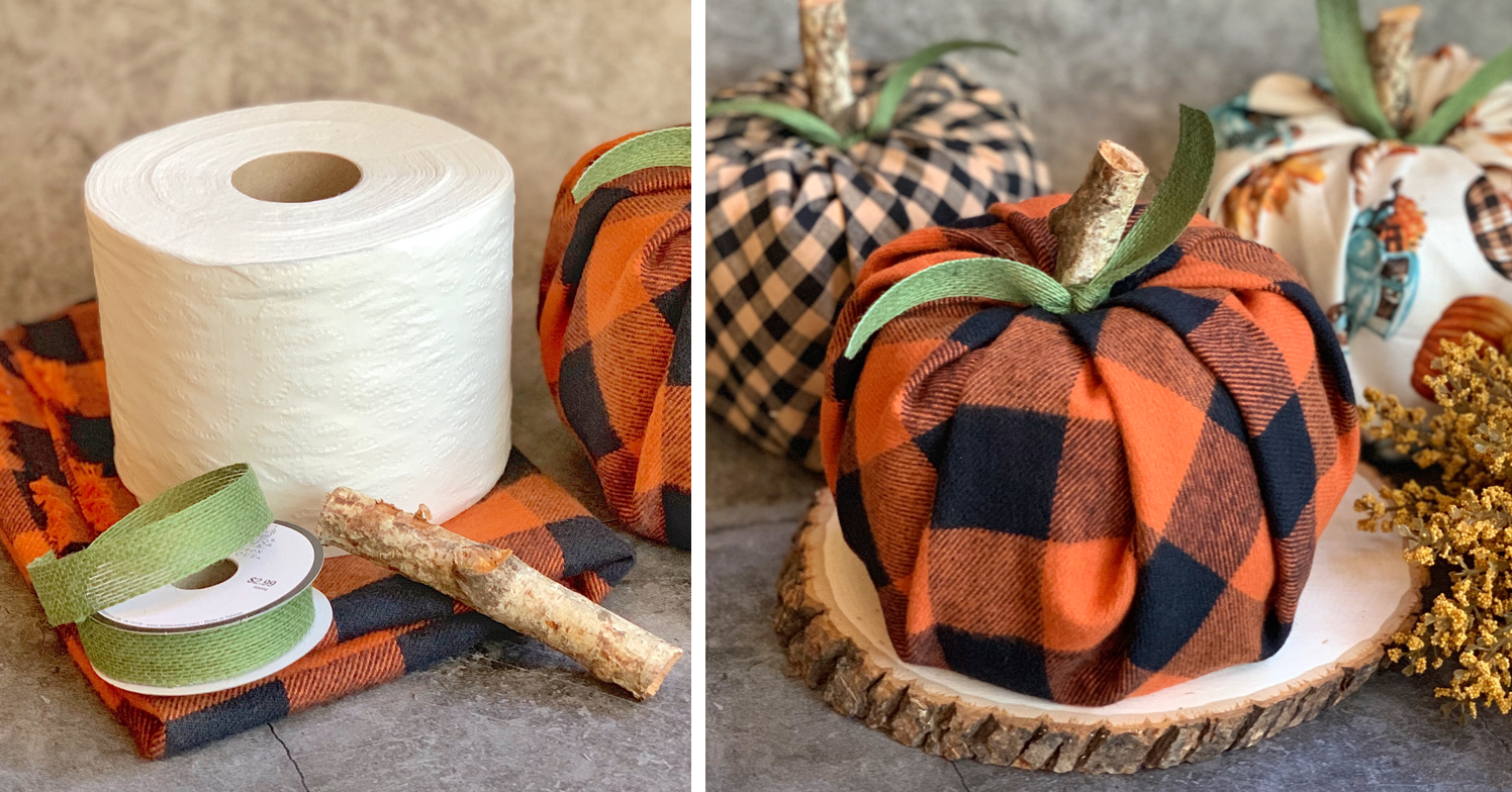 Halloween Kids Craft  Toilet Paper Roll Pumpkin