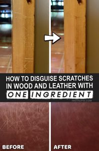 Life Hack: This ONE Ingredient Will Get Rid of Scatches in Wood & Leather