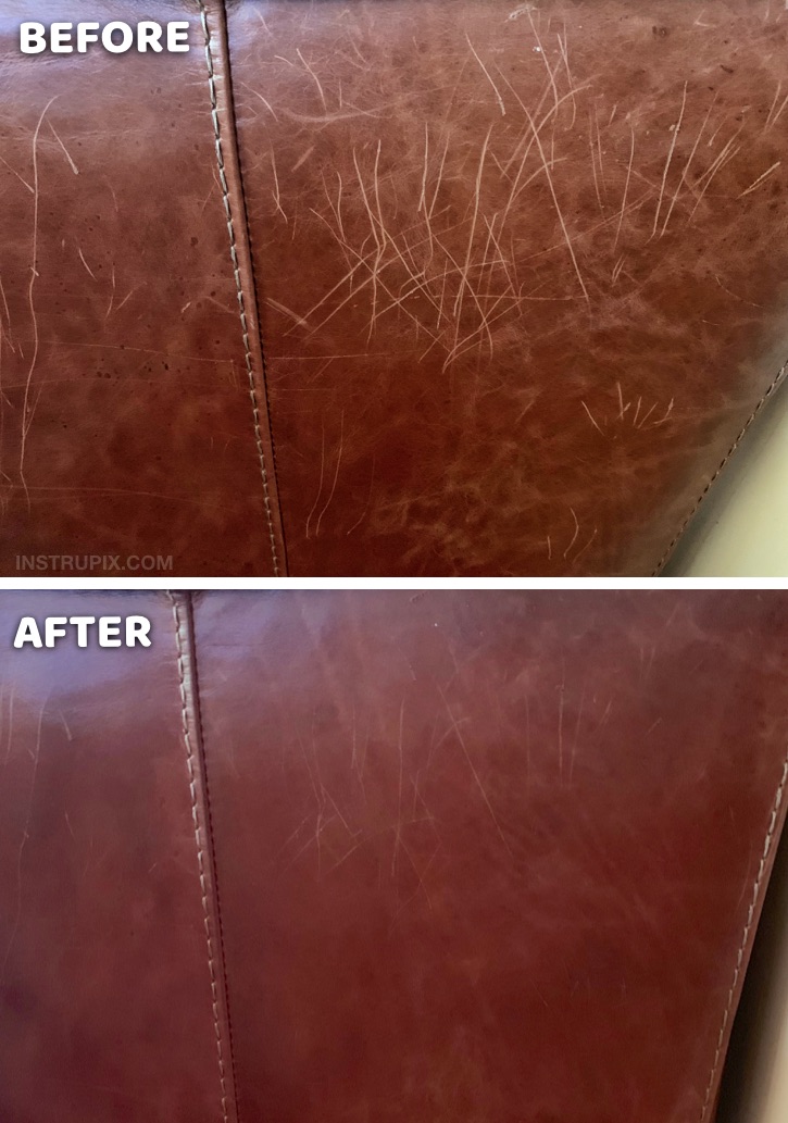 Cat Scratch Leather Repair