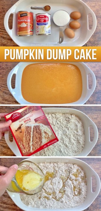 Pumpkin Pie Dump Cake (Easy Fall Dessert)