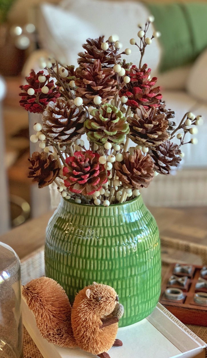 How To Make Pine Cone Flowers Painted