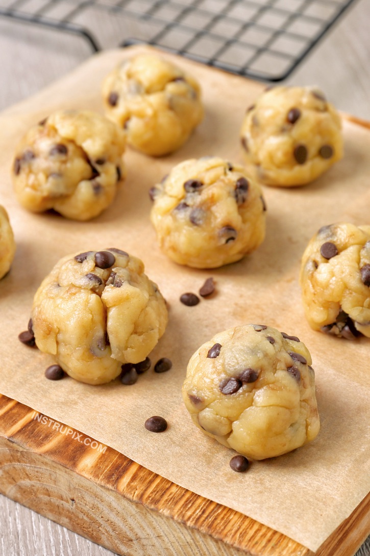 Keto Cookie Dough Fat Bombs - Instrupix