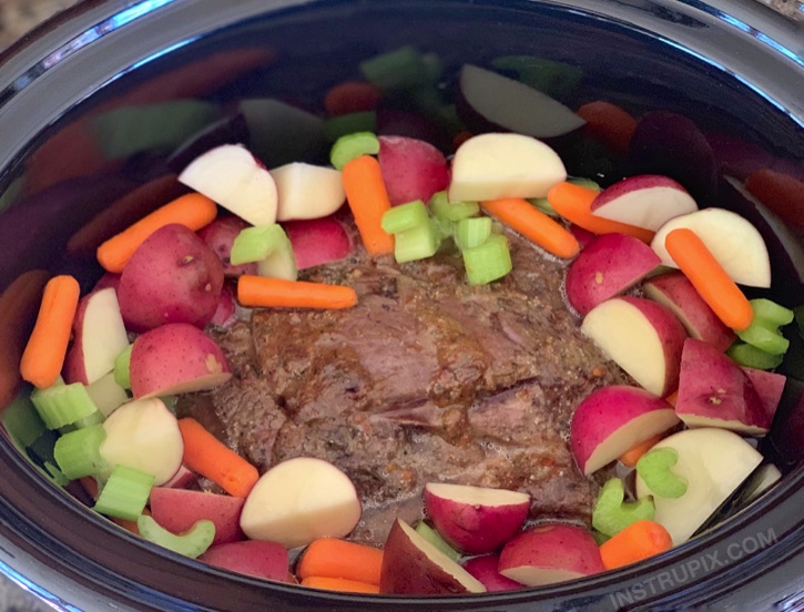 Crockpot Pot Roast with Vegetables –