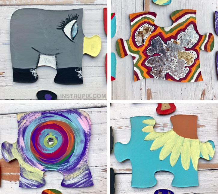 Fun Diy Puzzle Piece Craft Ideas For Kids Adults