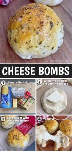 Pillsbury Biscuit Garlic Butter Cheese Bombs (Quick & Easy Comfort Food!)