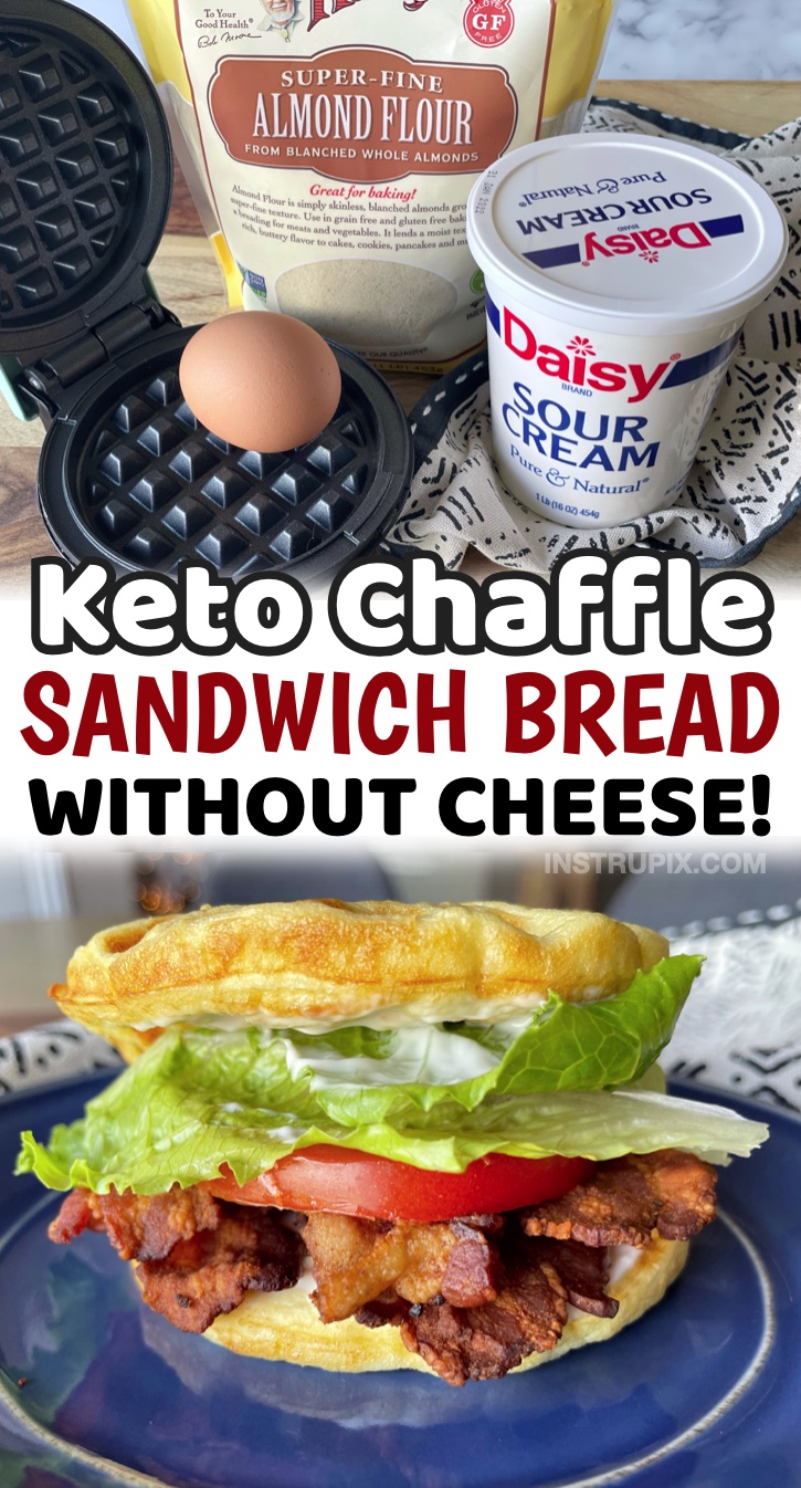 Keto Grilled Cheese Chaffle Recipe • Low Carb Nomad