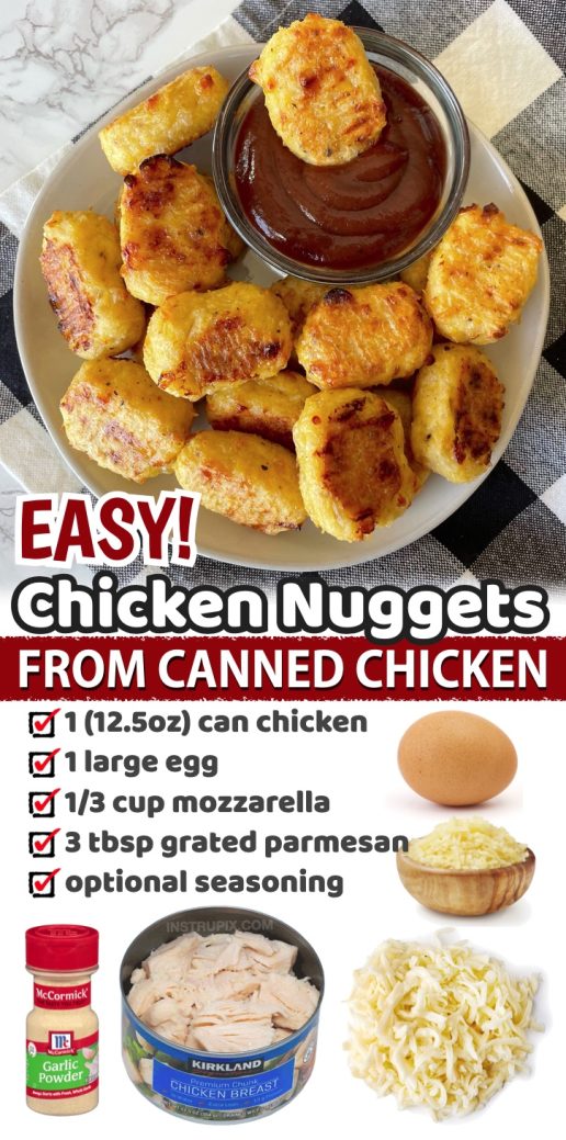 keto chicken nuggets recipe canned chicken