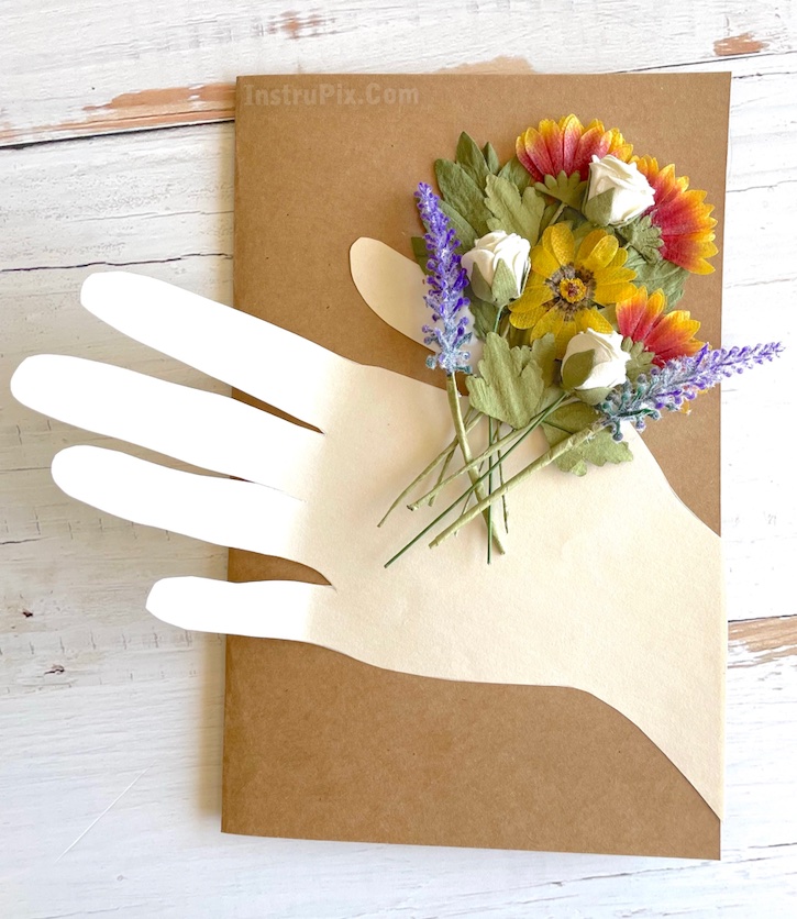 Flowers For You Homemade Card (DIY Gift Idea)